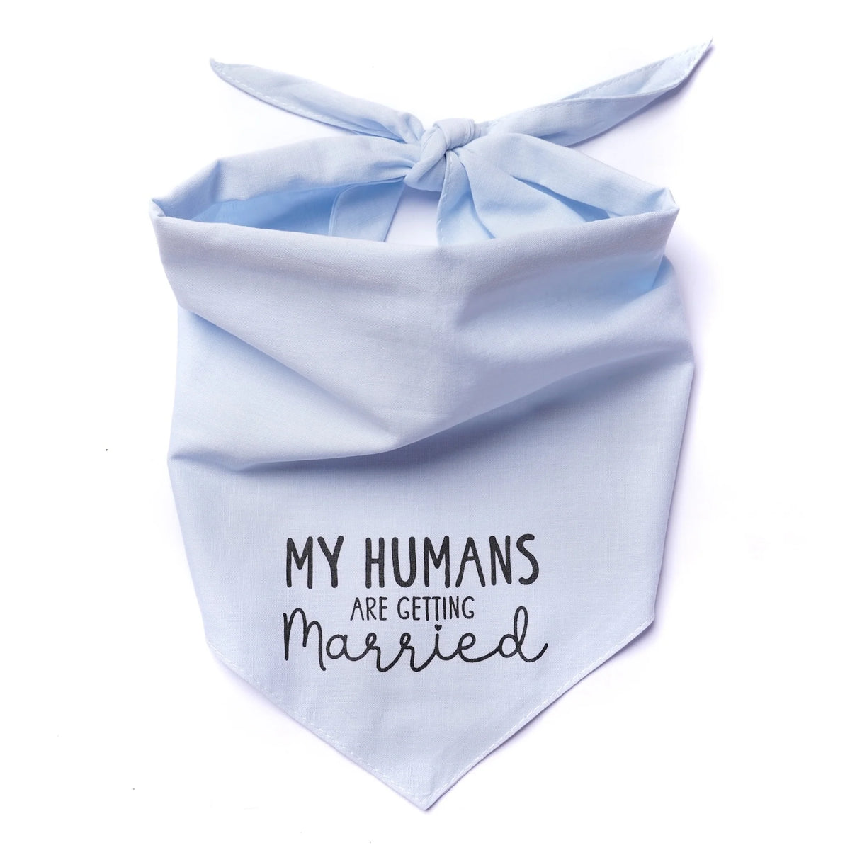 GETTING MARRIED BLUE BANDANA
